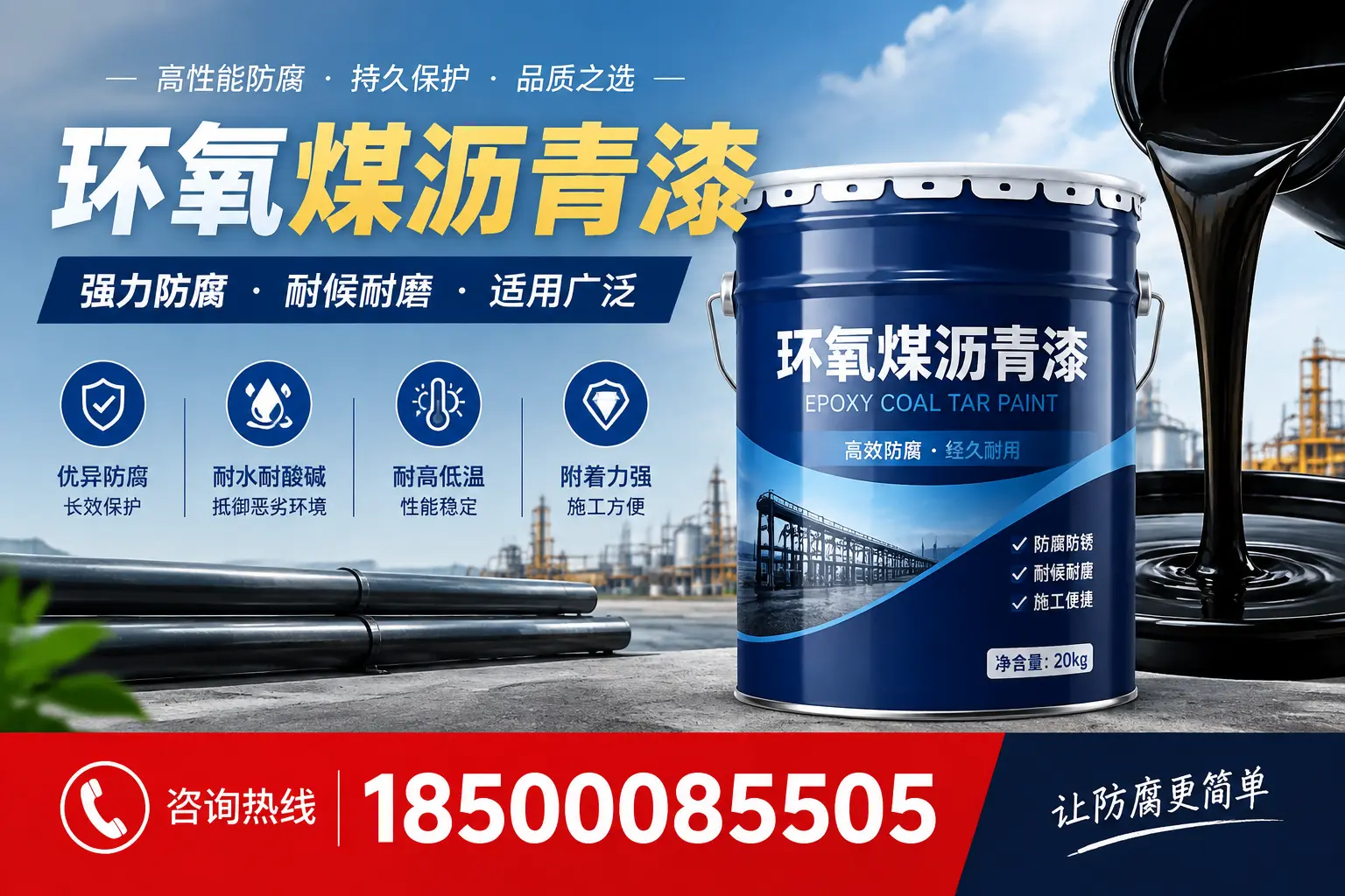 环氧煤沥青漆在不同气候条件下的表现分析，赤峰适用性